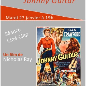 Ciné-CLEP : "JOHNNY GUITAR" mardi 27 janvier 2015 à 19h